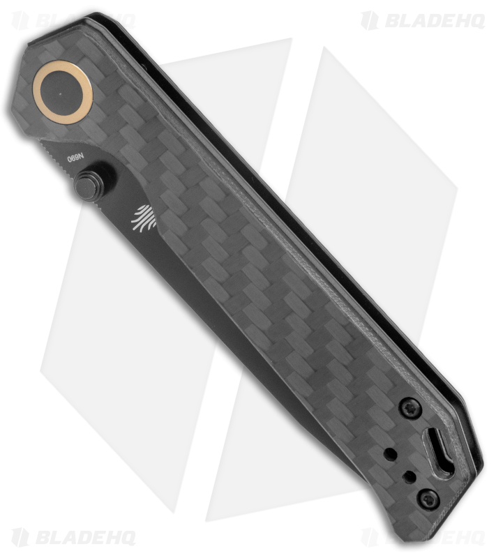 Kizer Azo Vanguard Series Begleiter2  Knife Carbon Fiber (3.5" Black) 