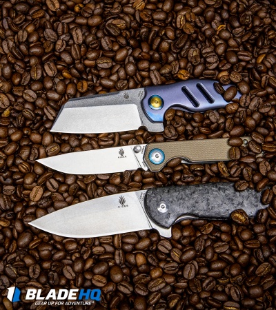 Kizer Mini Sheepdog - Frame Lock Flipper Knife | Blue | Blade HQ