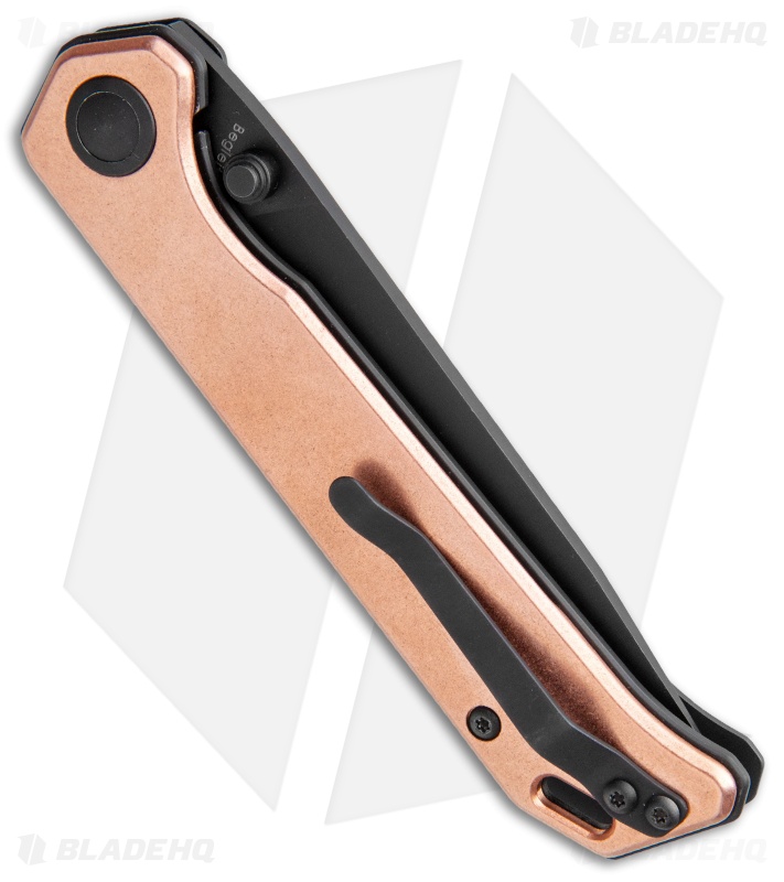 Kizer Vanguard Copper Begleiter Liner Lock Knife (3.5" Black)