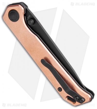 Kizer Vanguard Copper Begleiter Liner Lock Knife (3.5" Black)