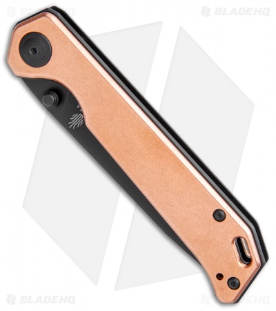Kizer Vanguard Copper Begleiter Liner Lock Knife (3.5" Black)