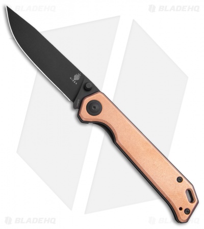 Kizer Vanguard Copper Begleiter Liner Lock Knife (3.5" Black)