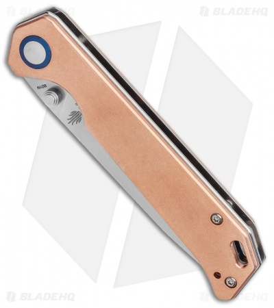 Kizer Vanguard Copper Begleiter Liner Lock Knife (3.5" Stonewash)
