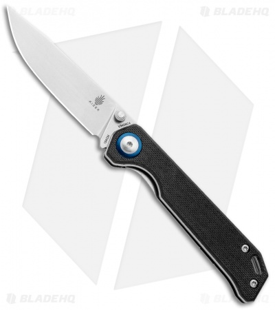 Kizer Azo Vanguard Series Mini Begleiter Knife Black G-10 (2.8" Stonewash)