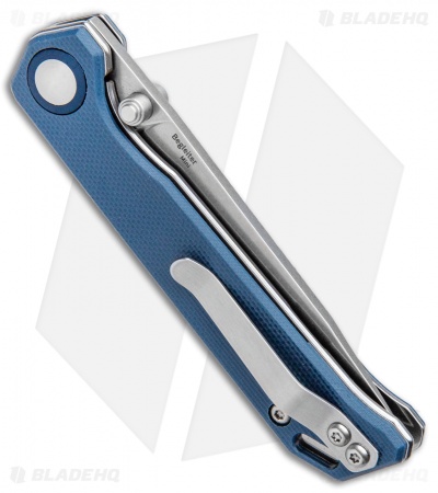 Kizer Azo Vanguard Series Mini Begleiter Knife Blue G-10 (2.8" Stonewash)
