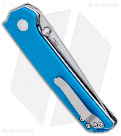 Kizer Vanguard Domin Mini Liner Lock Folding Knife Blue (2.9" Stonewash)