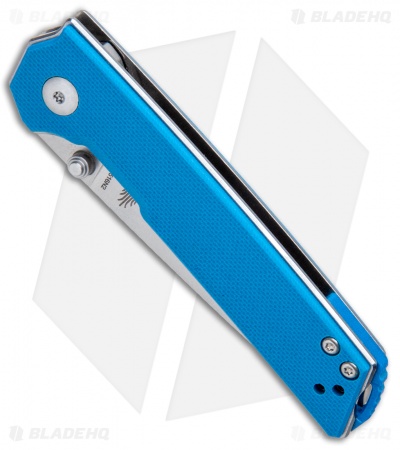 Kizer Vanguard Domin Mini Liner Lock Folding Knife Blue (2.9" Stonewash)