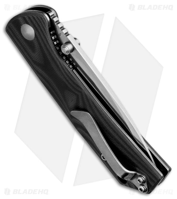 Kizer Vanguard V3 Vigor Liner Lock Knife Black G-10 (3