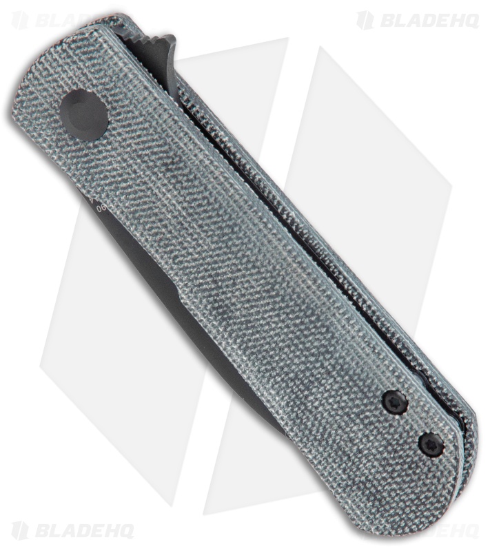 Kizer Laconico Yorkie Liner Lock Knife Black Micarta (2.5