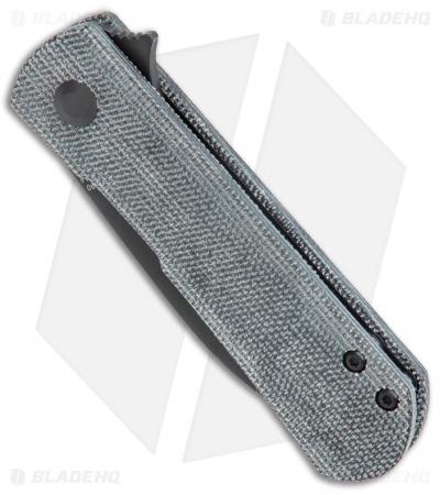 その他 munico Kizer Laconico Yorkie Liner Lock Knife Black Micarta (2.5