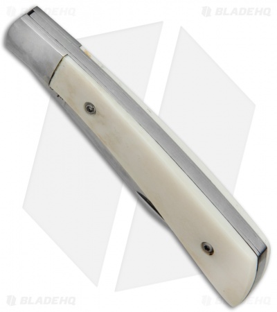 Kizlyar Supreme Knives Gent Pocket Knife Bone (3.1" Satin)
