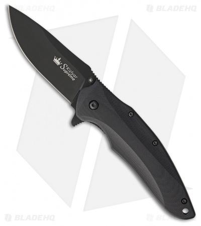 Kizlyar Supreme Zedd D2 Folding Knife Black G-10 (3.25