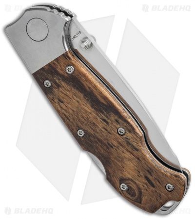 LakeR Model-1 Lockback Knife Bocote (3.1" Satin)