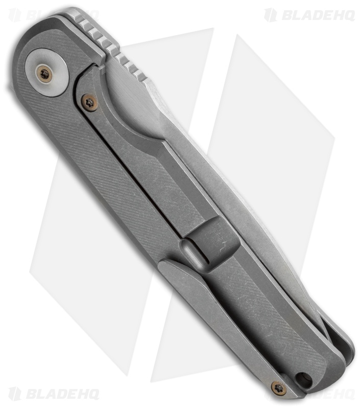 Liong Mah SDC Slim Daily Carry Frame Lock Knife Titanium (3.75" Satin SW)