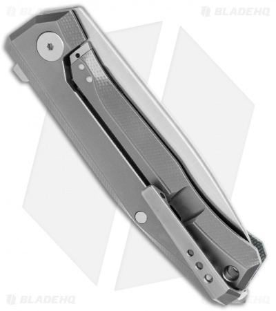 LionSteel Myto Flipper Knife Black Canvas Micarta (3.25" Satin) MT01CVB
