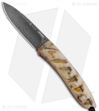 remi LionSteel Opera Gentleman's Lock Back Knife Ram Horn (2.875