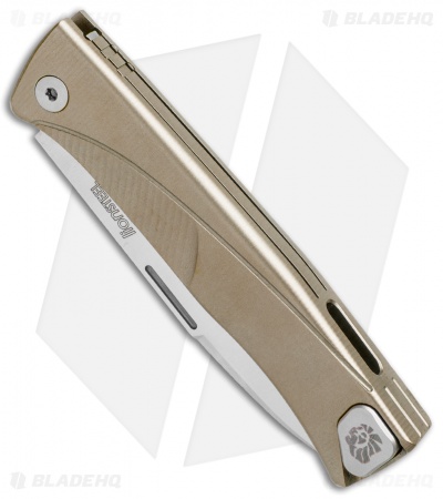 LionSteel Thrill Integral Slip Joint Knife Bronze Titanium (Satin) TL-BR