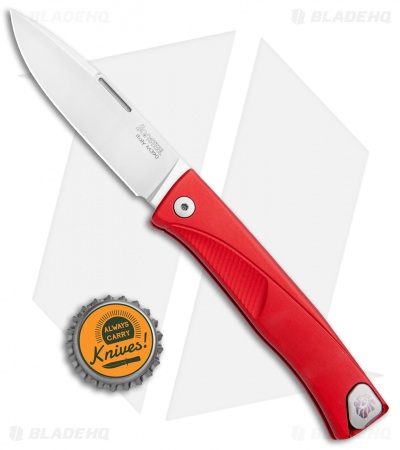 LionSteel Thrill Integral Slip Joint Knife Red Al (Satin) TL-A-RS