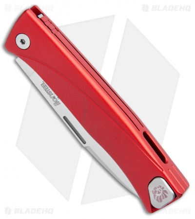 LionSteel Thrill Integral Slip Joint Knife Red Al (Satin) TL-A-RS