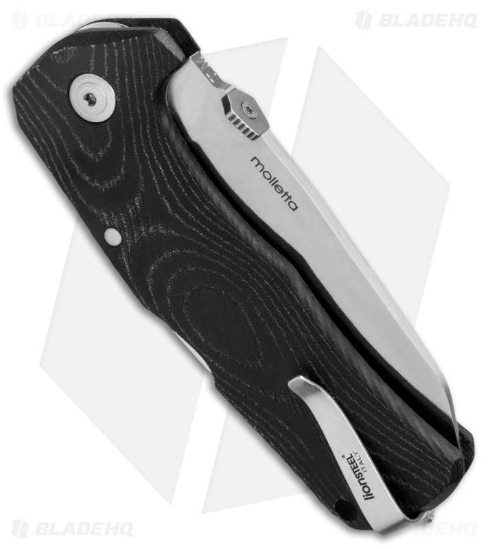 LionSteel TM1 Lockback Knife | Black Micarta | Blade HQ