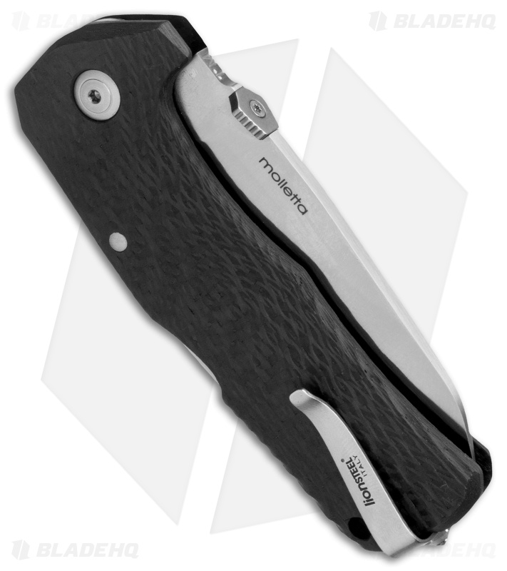 LionSteel TM1 Lockback Knife Carbon Fiber (3.5" Satin)