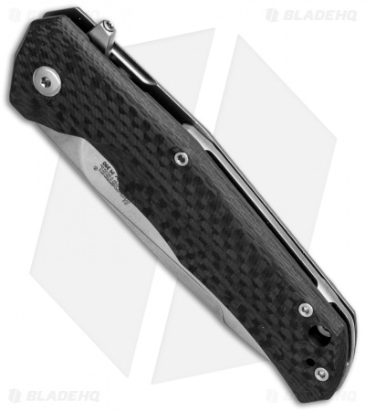 LionSteel TRE Three Rapid Exchange Frame Lock Knife Carbon Fiber (2.9" SW)