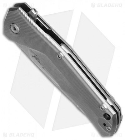 LionSteel TRE Three Rapid Exchange Frame Lock Knife Titanium (2.9" Stonewash)