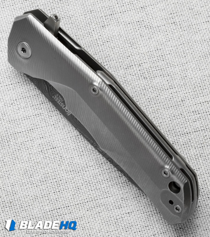 LionSteel TRE Three Rapid Exchange Flipper Knife Titanium (2.8