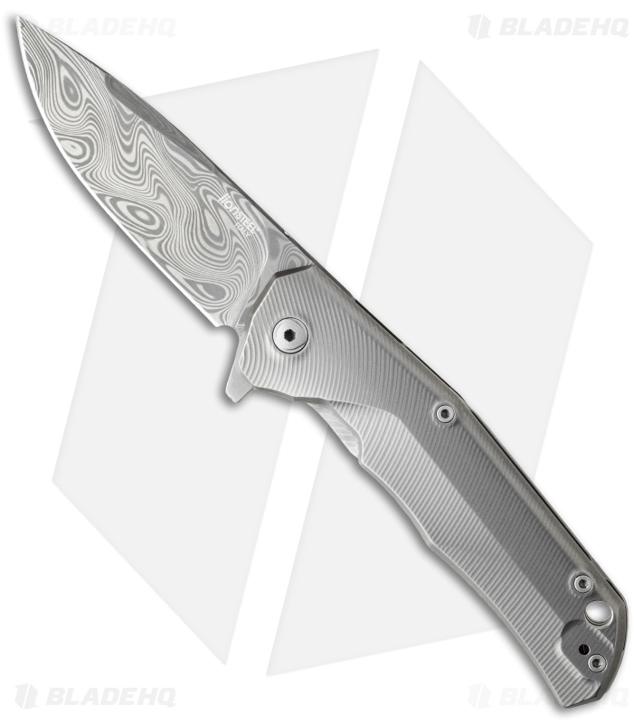 Lion Steel TRE Three Rapid Exchange Flipper Knife Titanium (2.8