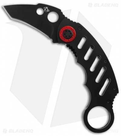 Mantis Cinq 2 Karambit Fighter Tanto Knife (2.25" Black ) MK-2