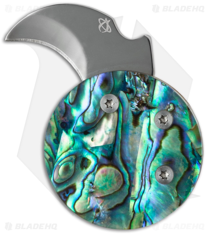 Mantis Monarch Coin Knife Abalone MCK-3 - Blade HQ