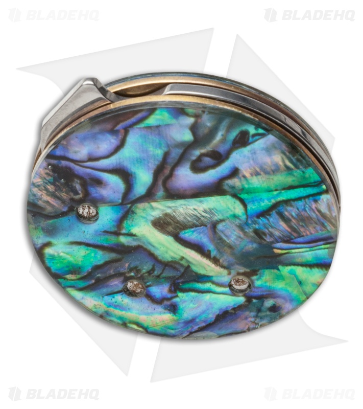 Mantis Monarch Coin Knife Abalone MCK-3