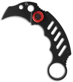 Mantis Cinq 1 Karambit Fighter Knife (2" Black ) MK-1