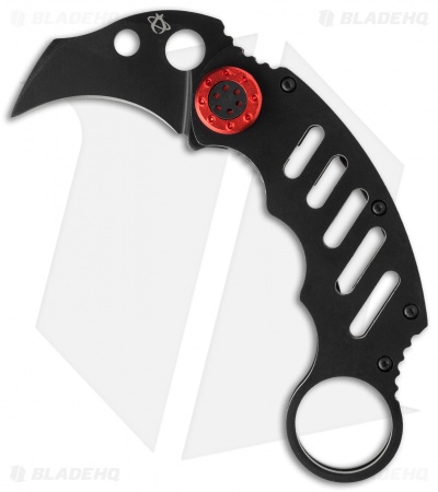 Mantis Cinq 1 Karambit Fighter Knife (2" Black ) MK-1