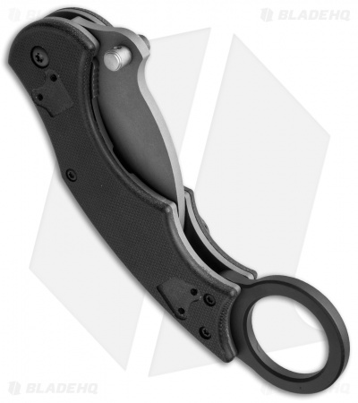 Max Venom Direct Impact Karambit (DIK) Folding Knife (2.4" Bead Blast)
