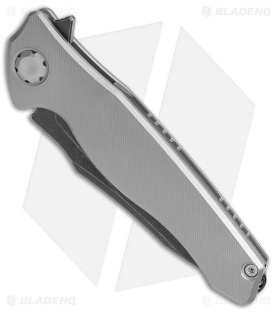Maxace Killer Whale 2.0 Frame Lock Knife Titanium (4" Black SW) MKW202