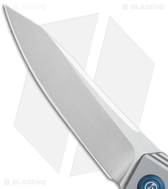 Maxace Ptilopsis Hybrid Integral Frame Lock Knife Gray Ti (Hand Satin)