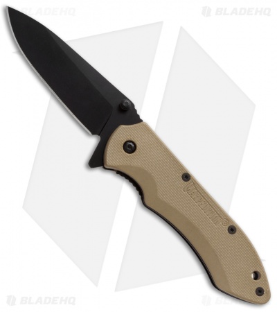 Maxpedition Ferox Liner Lock Knife Khaki (3.25" Black) FEROXP