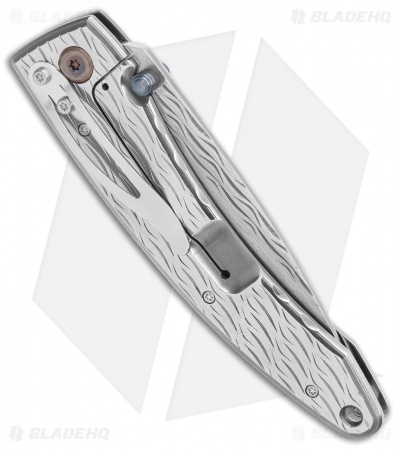 Mcusta Large Nami Frame Lock Knife (3.5" Damascus) MC-112D