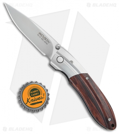 Mcusta Ripple Liner Lock Knife Cocobolo (2.75"Satin) MC-0141R
