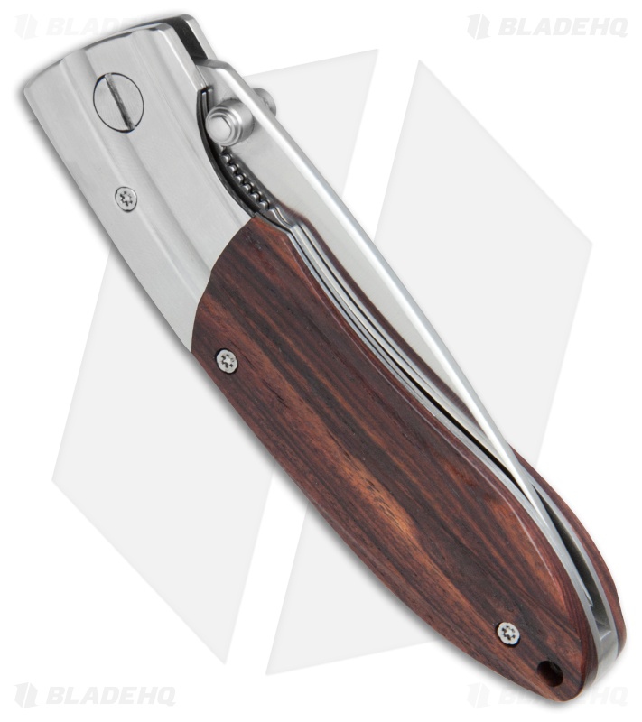 Mcusta Ripple Liner Lock Knife Cocobolo (2.75"Satin) MC-0141R