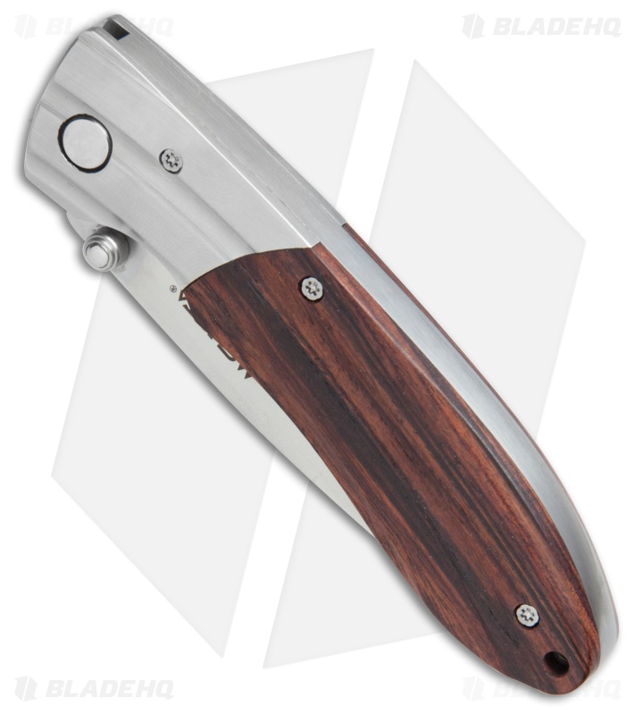 Mcusta Ripple Liner Lock Knife Cocobolo (2.75"Satin) MC-0141R