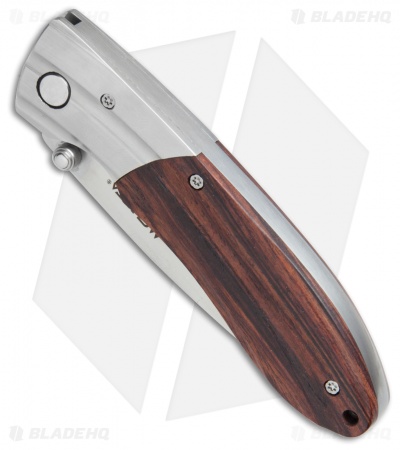 Mcusta Ripple Liner Lock Knife Cocobolo (2.75"Satin) MC-0141R