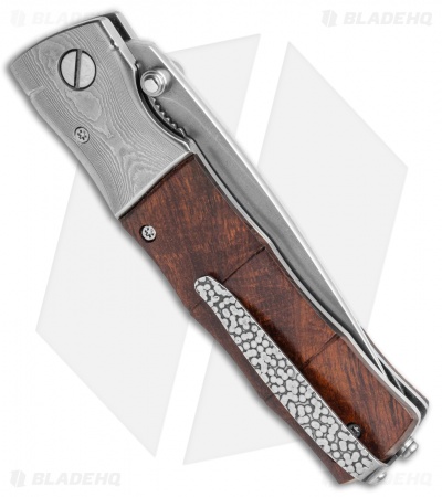 Mcusta Shinra Maxima Bamboo Liner Lock Knife Ironwood (2.75" Satin) MC-145G
