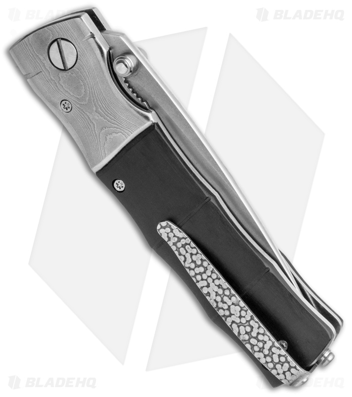 Mcusta Folding Liner Lock Knife Black Pakkawood (3.00" Satin)