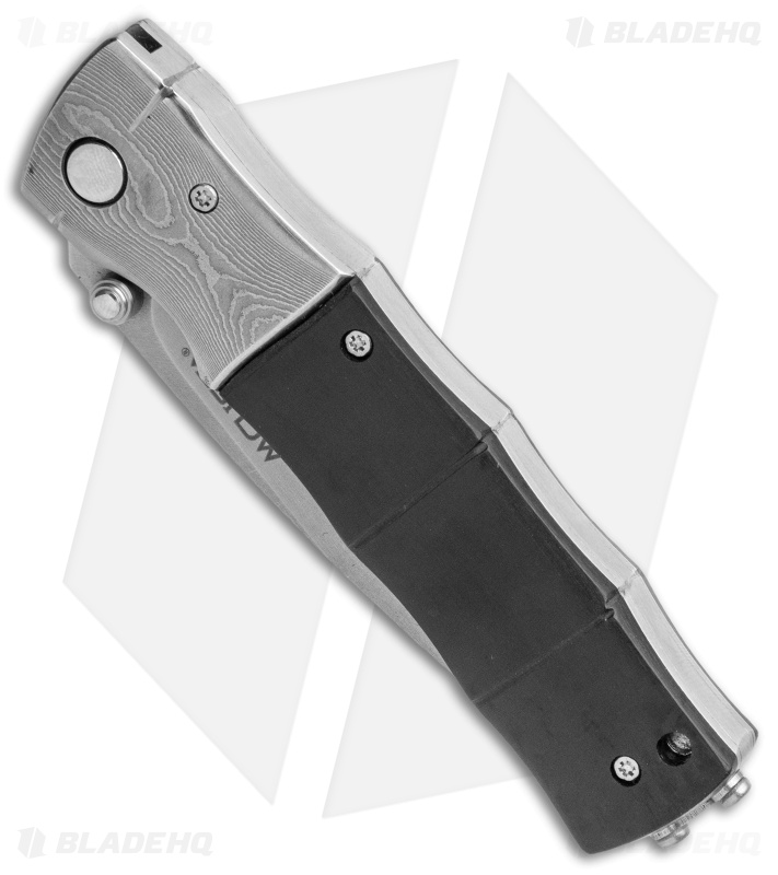 Mcusta Folding Liner Lock Knife Black Pakkawood (3.00" Satin)