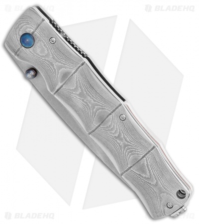 Mcusta Shinra Maxima Takeri Manual Knife Damasteel (3.75" Satin) MC-0202G