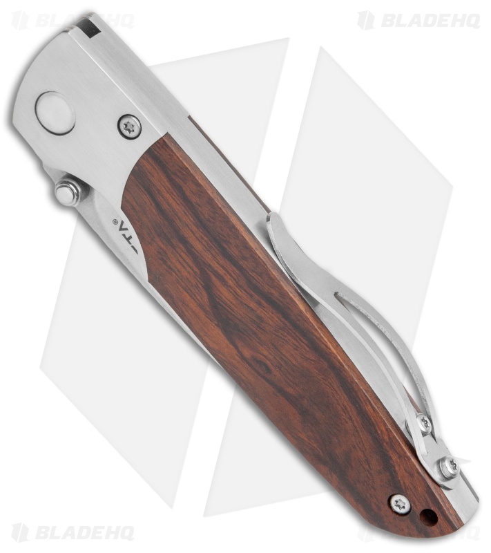 Mcusta Shinra Teana Folding Knife Ironwood (2.625" Satin) MC-143G