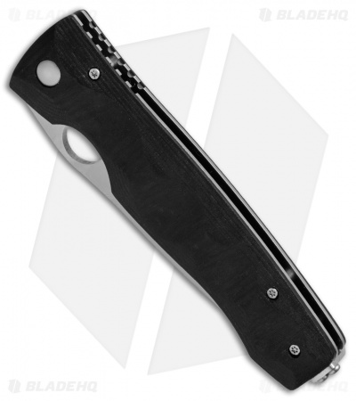 Mcusta Tactility Liner Lock Knife Black Micarta (3.75" Satin) MC-121