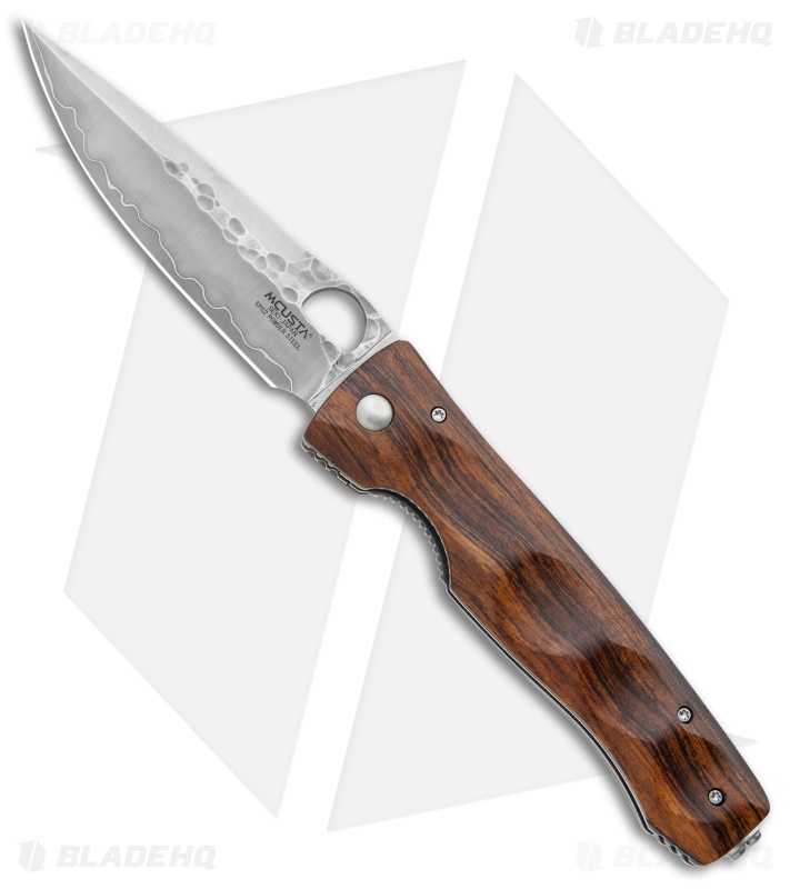 Mcusta Tactility Knife Seki Japan Desert Ironwood (3.75" Hammered) MC-0125G